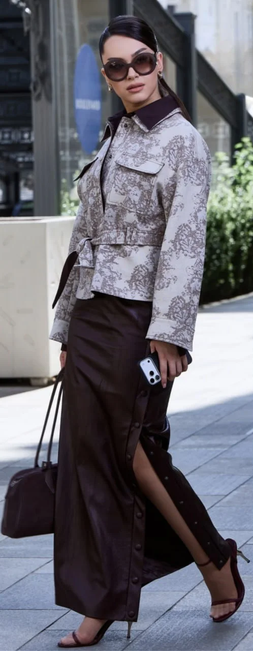 Образ Jacquard & leather